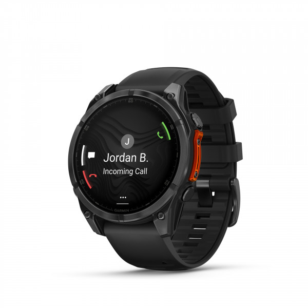 Garmin FENIX 8 - 47 mm AMOLED Schwarz/Schiefergrau