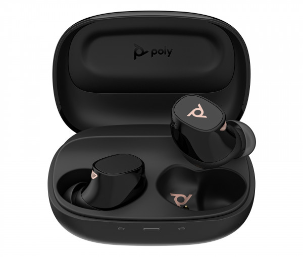 Poly Bluetooth Headset Voyager Free 20 Schwarz