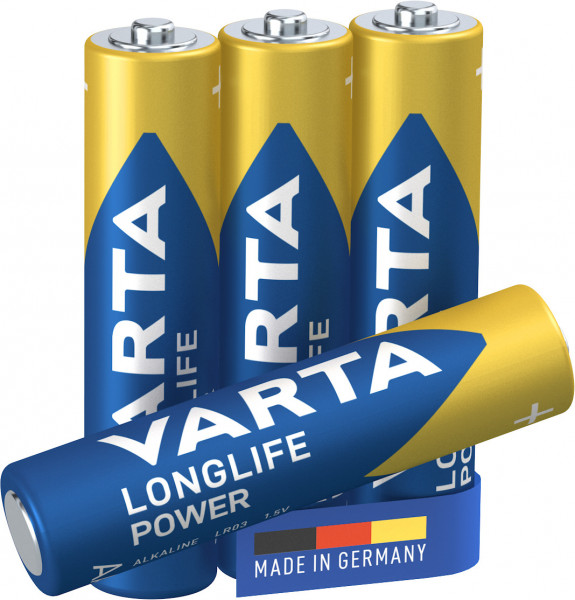 VARTA HIGH ENERGY Batterie AAA LR03 Micro 4er